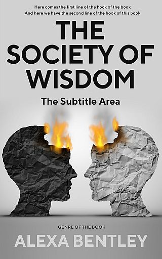 3D mockup of Silver #9090 - Premade Politics & Law & Society Book Cover | BookCoverZone