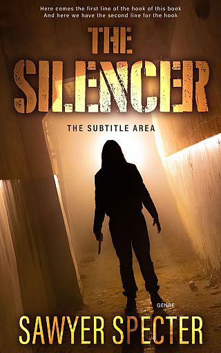 3D mockup of Deep Oak #9105 - Premade Mystery & Thriller & Suspense Book Cover | BookCoverZone