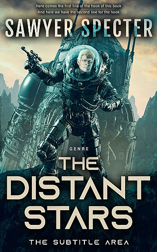 3D mockup of Te Papa Green #9142 - Premade Science Fiction Book Cover | BookCoverZone