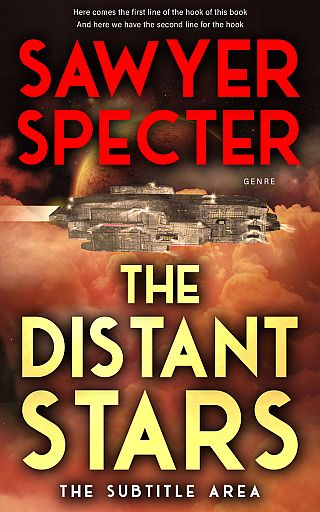 3D mockup of Cocoa Bean #9150 - Premade Science Fiction Book Cover | BookCoverZone