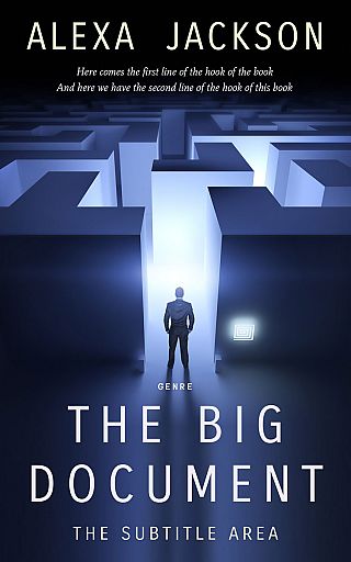 3D mockup of Big Stone #9277 - Premade Self-Improvement & Self-Help Book Cover | BookCoverZone