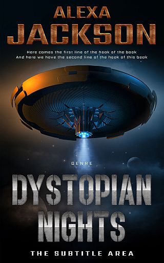 3D mockup of Shark #9360 - Premade Science Fiction Book Cover | BookCoverZone