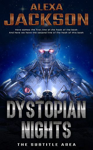 3D mockup of Shady Lady #9364 - Premade Science Fiction Book Cover | BookCoverZone