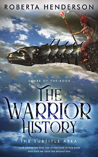 3D mockup of Blue Bayoux #9463 - Premade Fantasy Book Cover | BookCoverZone
