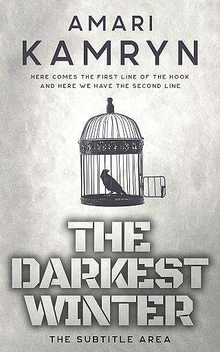 3D mockup of Quill Gray #9554 - Premade Horror Book Cover | BookCoverZone