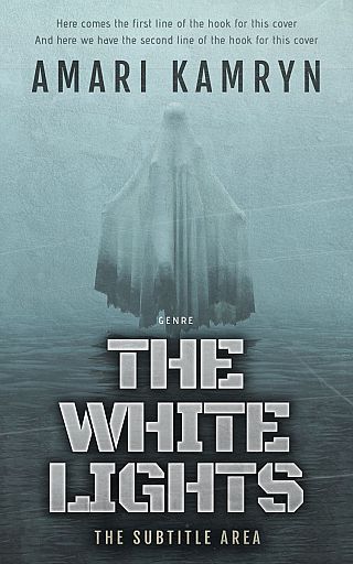 3D mockup of Cascade #9571 - Premade Horror Book Cover | BookCoverZone
