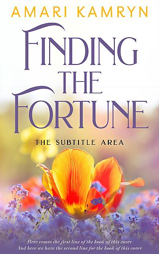 3D mockup of Del Rio #9618 - Premade Nature Book Cover | BookCoverZone