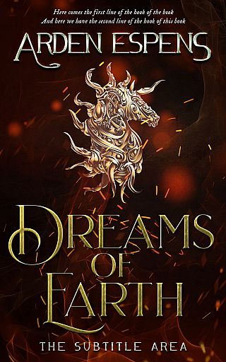 3D mockup of Graphite #9729 - Premade Fantasy Book Cover | BookCoverZone