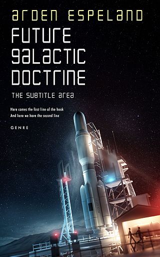 3D mockup of Cinder #9799 - Premade Science Fiction Book Cover | BookCoverZone