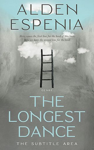 3D mockup of Mantle #9872 - Premade Abstract Book Cover | BookCoverZone