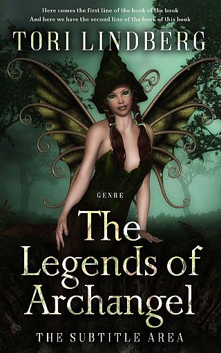 3D mockup of Log Cabin #9902 - Premade Fantasy Book Cover | BookCoverZone