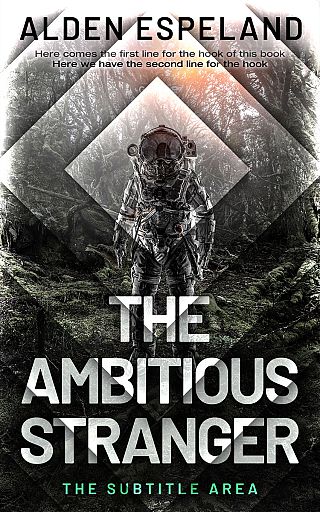 3D mockup of Swirl #9938 - Premade Science Fiction Book Cover | BookCoverZone