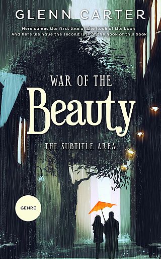 3D mockup of Outer Space #10038 - Premade Romance Book Cover | BookCoverZone