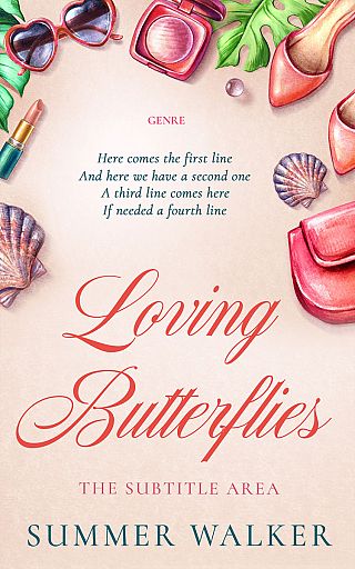3D mockup of Pot Pourri #10191 - Premade Chick Lit Book Cover | BookCoverZone