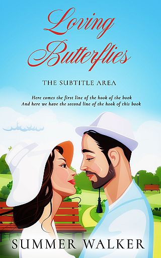 3D mockup of Botticelli #10195 - Premade Chick Lit Book Cover | BookCoverZone