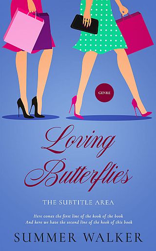 3D mockup of Danube #10196 - Premade Chick Lit Book Cover | BookCoverZone
