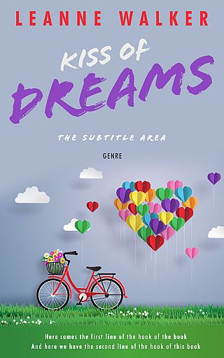 3D mockup of Cadet Blue #10237 - Premade Romance Book Cover | BookCoverZone