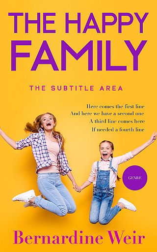 3D mockup of Lightning Yellow #10257 - Premade Family & Parenting Book Cover | BookCoverZone