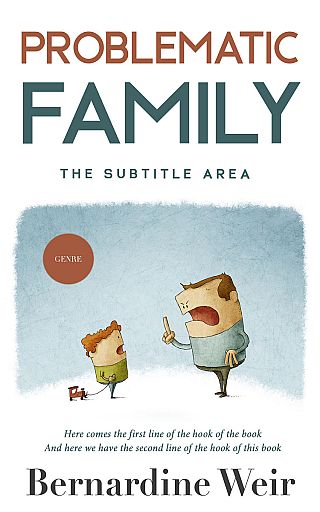 3D mockup of Tiara #10258 - Premade Family & Parenting Book Cover | BookCoverZone