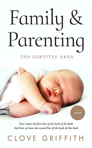 3D mockup of Dawn Pink #10295 - Premade Family & Parenting Book Cover | BookCoverZone