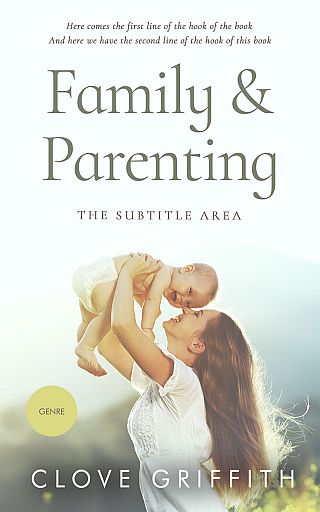 3D mockup of Arrowtown #10296 - Premade Family & Parenting Book Cover | BookCoverZone