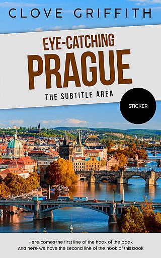 3D mockup of Alto #10343 - Premade Travel Book Cover | BookCoverZone