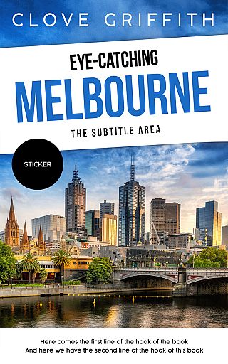 3D mockup of Lunar Green #10356 - Premade Travel Book Cover | BookCoverZone