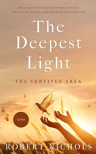 3D mockup of Tumbleweed #10413 - Premade Religion & Spirituality Book Cover | BookCoverZone