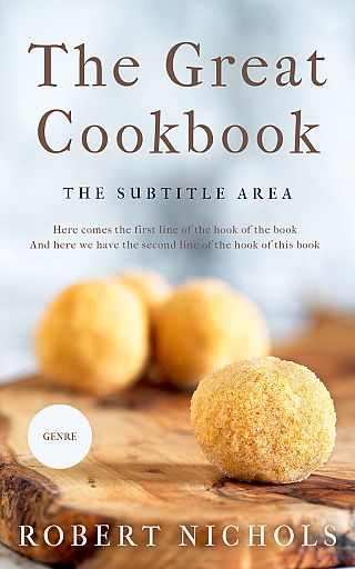 3D mockup of Westar #10424 - Premade Cookbooks & Food & Wine Book Cover | BookCoverZone