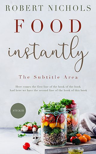 3D mockup of Iron #10451 - Premade Health & Dieting & Fitness Book Cover | BookCoverZone