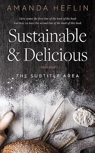 3D mockup of Mine Shaft #10462 - Premade Cookbooks & Food & Wine Book Cover | BookCoverZone