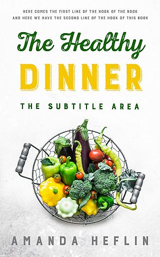 3D mockup of Woodland #10471 - Premade Cookbooks & Food & Wine Book Cover | BookCoverZone
