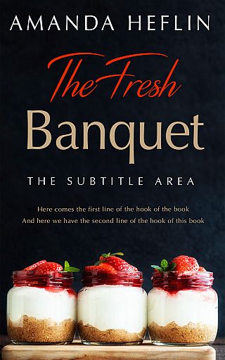 3D mockup of Cameo #10493 - Premade Cookbooks & Food & Wine Book Cover | BookCoverZone