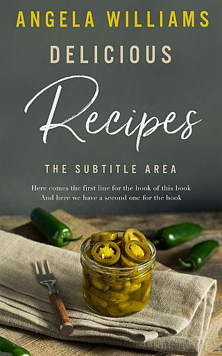 3D mockup of Kelp #10616 - Premade Cookbooks & Food & Wine Book Cover | BookCoverZone