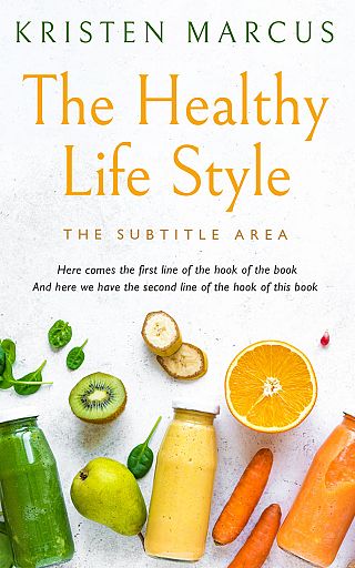 3D mockup of Desert Storm #10673 - Premade Health & Dieting & Fitness Book Cover | BookCoverZone