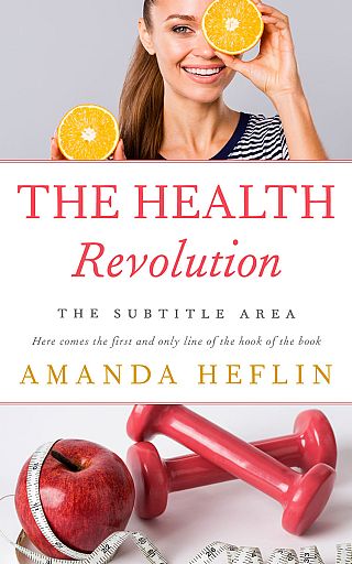 3D mockup of Wafer #10687 - Premade Health & Dieting & Fitness Book Cover | BookCoverZone
