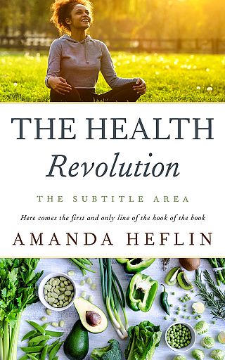 3D mockup of Earls Green #10693 - Premade Health & Dieting & Fitness Book Cover | BookCoverZone