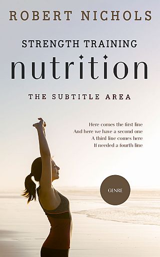 3D mockup of Swiss Coffee #10711 - Premade Health & Dieting & Fitness Book Cover | BookCoverZone