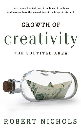 3D mockup of Quill Gray #10728 - Premade Business Book Cover | BookCoverZone