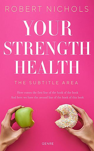 3D mockup of French Rose #10769 - Premade Health & Dieting & Fitness Book Cover | BookCoverZone