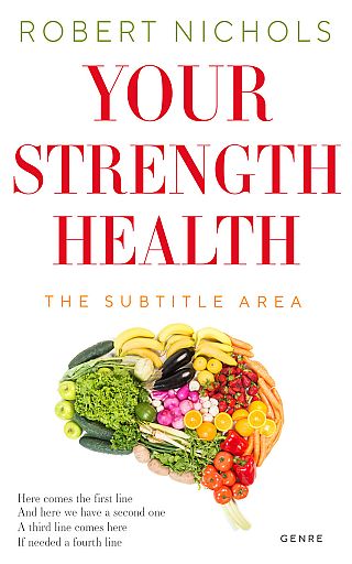 3D mockup of Almond #10774 - Premade Health & Dieting & Fitness Book Cover | BookCoverZone