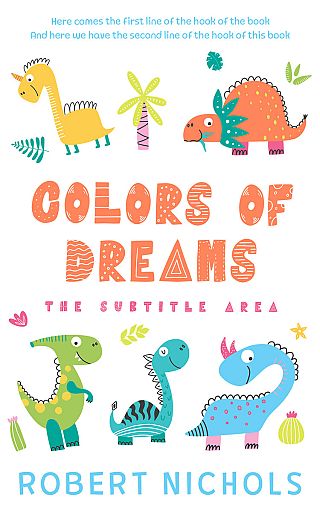 3D mockup of Tan Hide #10811 - Premade Children's Book Cover | BookCoverZone