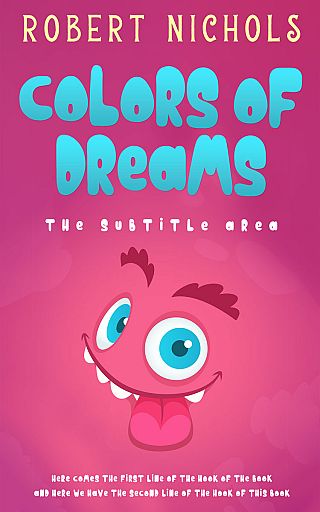 3D mockup of Cabaret #10816 - Premade Children's Book Cover | BookCoverZone