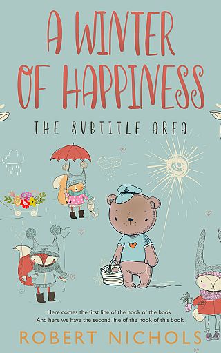 3D mockup of Opal #10835 - Premade Children's Book Cover | BookCoverZone