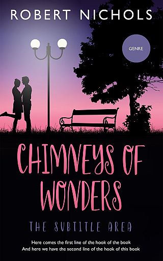 3D mockup of Viola #10844 - Premade Romance Book Cover | BookCoverZone