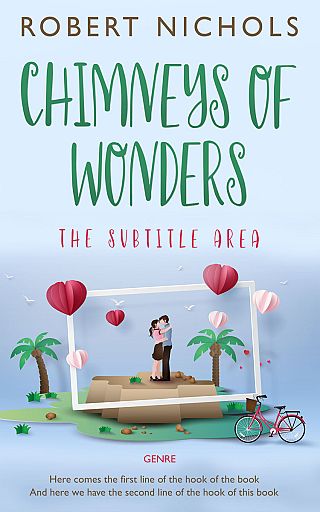 3D mockup of Link Water #10849 - Premade Romance Book Cover | BookCoverZone