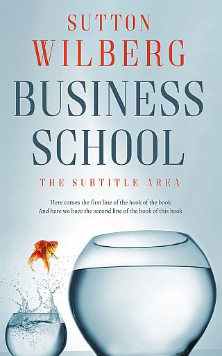 3D mockup of Geyser #10869 - Premade Business Book Cover | BookCoverZone