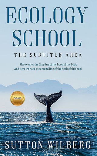 3D mockup of Botticelli #10882 - Premade Environment & Ecology Book Cover | BookCoverZone