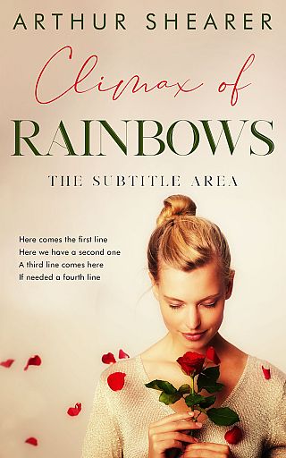 3D mockup of Double Spanish White #11017 - Premade Romance Book Cover | BookCoverZone