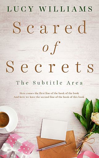 3D mockup of Pearl Bush #11101 - Premade Poetry Book Cover | BookCoverZone